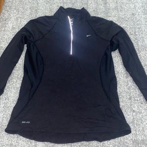 Black nike dry fit long sleeve. Size large.